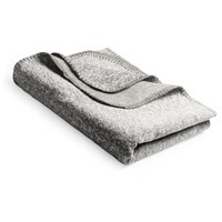 Плед на диван Yelix, флис 280 гр/м2, размер 120*160 см, цвет серый меланж