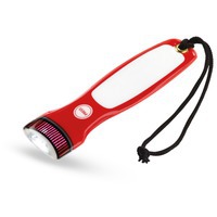Фонарь карманный красный из пластика , ультратонкий Thelix, LED