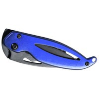 Складной нож Thiam, сталь, 8,9*2,6*1,2 см., синий и боевые ножи