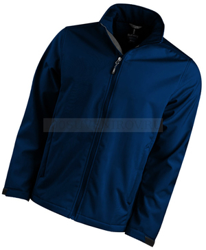 Фото Мужская куртка темно-синяя софтшел MAXSON для термотрансфера, размер 2XL