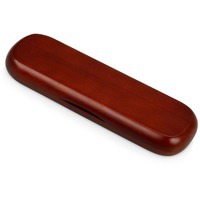 Футляр коричневый для ручки деревянный