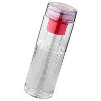 Бутылка Fruiton infuser, прозрачный/красный