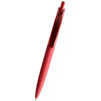 Ручка пластиковая красная шариковая Prodir софт-тач