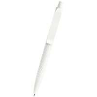 Ручка шариковая белая QS 01 PRP софт-тач