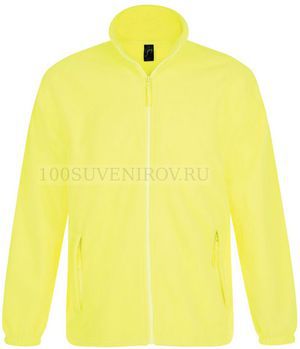 Фото Мужская куртка желтая неон NORTH с флексом, размер 3XL