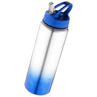 Бутылка Gradient, ярко-синий/серебристый