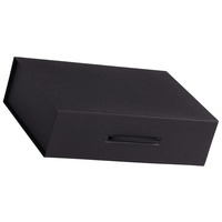 Коробка черная из картона CASE, подарочная