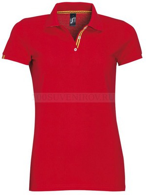 Фото Красная рубашка поло PATRIOT WOMEN, размер M