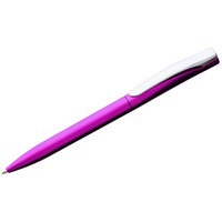 Ручка шариковая розовая из пластика PIN SILVER
