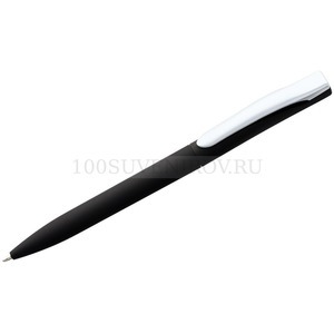 Фото Шариковая ручка черная из пластика PIN SOFT TOUCH