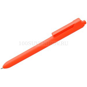 Фото Шариковая ручка оранжевая из пластика HINT