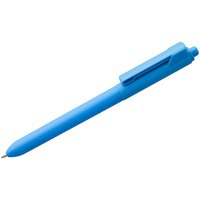 Ручка шариковая голубая из пластика HINT
