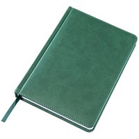 Ежедневник датированный зеленый BLISS, А5, темно-, белый блок, без обреза