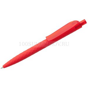 Фото Шариковая ручка красная из пластика Prodir QS04 PRT Soft Touch