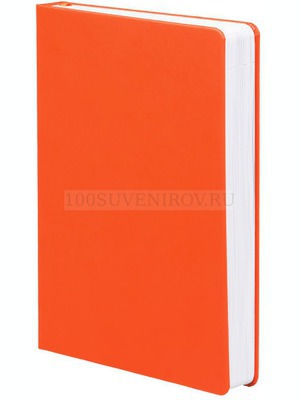Фото Оранжевый ежедневник из кожи BASIS, датированный