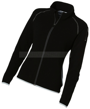 Фото Женская куртка черная из флиса DROP SHOT из микрофлиса, размер L