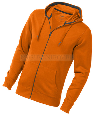 Фото Свитер Arora мужской с капюшоном, оранжевый «Elevate», XL