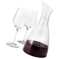 Графин для воды Prestige с 2 бокалами для вина