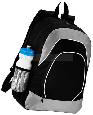 Фото Рекламный рюкзак для планшета BRANSON, черный/серый