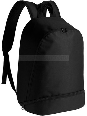 Фото Спортивный рюкзак черный UNIT ATHLETIC с шелкографией