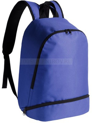 Фото Спортивный рюкзак синий UNIT ATHLETIC с шелкографией