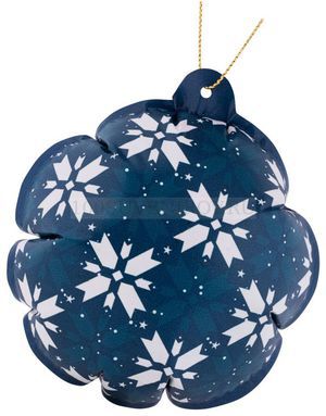 Фото Новогодний самонадувающийся шарик «Скандик», синий