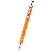 Ручка шариковая оранжевая CORK