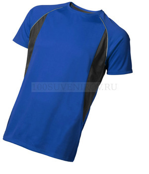 Фото Мужская футболка синяя QUEBEC COOL FIT, размер M