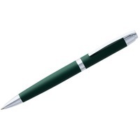 Фотография Ручка шариковая Razzo Chrome, зеленая из брендовой коллекции Rezolution