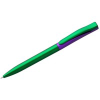 Картинка Ручка шариковая Pin Fashion, зелено-фиолетовая, мировой бренд Open