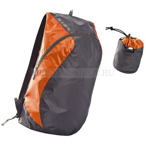 Фото Складной рюкзак Wick, оранжевый «Stride»