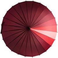 Зонт-трость яркий «Спектр»,красный
