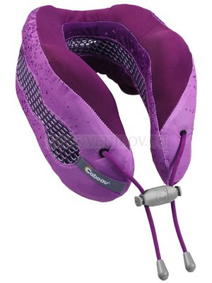 Фото Подушка под шею для путешествий CaBeau Evolution cool, фиолетовая