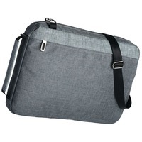 Фотография Конференц сумка для ноутбука 2 в 1 twoFold, серый с темно-серым от модного бренда Indivo