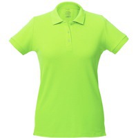 Изображение Рубашка поло женская Virma lady, зеленое яблоко S