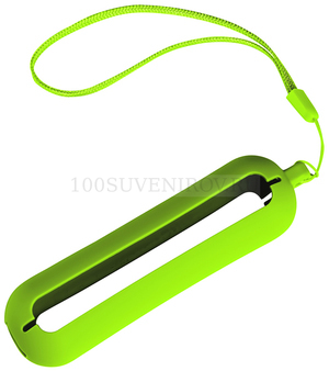 Фото Обложка с ланъярдом к зарядному устройству "Seashell-1", светло-зеленый,силикон