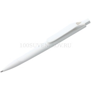 Фото Шариковая ручка белая из пластика Prodir DS6 PPP-P