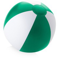 Пляжный мяч «Palma», зеленый/белый, d25 см 