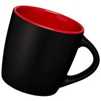 Фотография Керамическая чашка Riviera, черный/красный