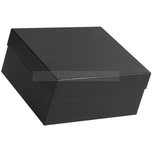 Фото Черная коробка из картона SATIN, большая