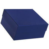 Коробка упаковочная Satin, большая, синяя
