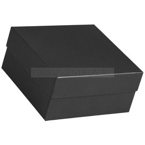 Фото Черная коробка из картона SATIN, малая