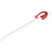 СKER, ручка пластиковая JO шариковая, красный/белый