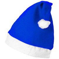 Новогодняя шапка, ярко-синий/белый
