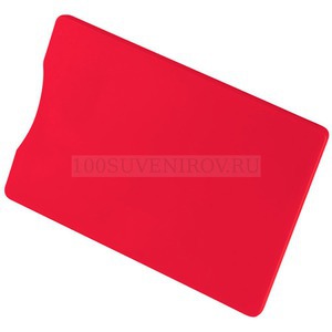 Фото Защитный RFID красный чехол для кредитных карт