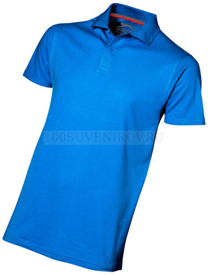 Фото Рубашка поло "Advantage" мужская, небесно-голубой «Slazenger», L