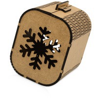 Подарочная коробка «Снежинка», малая,  9 х 8,3 х 11,5 см 