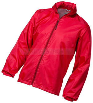 Фото Мужская куртка красная ACTION с вышивкой, размер 2XL