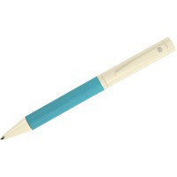 Изображение PROVENCE, ручка шариковая, хром/голубой, металл, PU