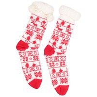 Домашние носки мужские, красный и новогодний товар